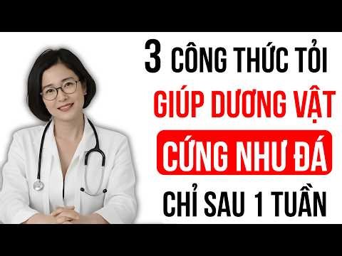 Tôi Chỉ Bạn: Kết Hợp Tỏi Với Thứ Này, "Van" Khóa Chặt, Cương Cứng Cả Đêm | Sinh Lý Nam Tuổi 50