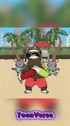 Sloths are great swimmers. They can move quickly in wate...