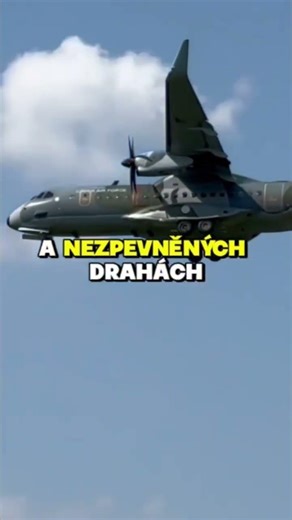 CASA C-295 je transportní letadlo Armády ČR✈️#letectvi #armadacr #casa295 #aviation#militaryaviation