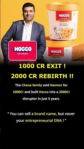 How the Chonas Reclaimed India’s Ice Cream Market !! #shorts
