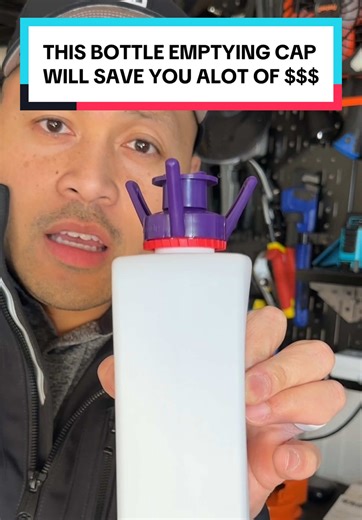 Save Money with a Bottle Emptying Cap