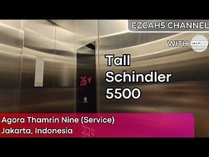 [With ‪@hanlift4991‬] Schindler Traction Elevator - Agora Thamrin Nine (Service)