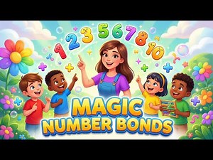 Magic Number Bonds Song (1–10) 🎵 | Learn Early Math with Shan | Kids Counting Song