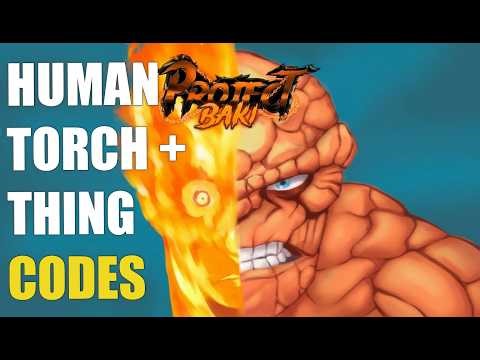 [🔥🪨 HUMAN TORCH + THING] PROJECT BAKI 4 CODES [ROBLOX] *NEW* ALL WORKING FEBRUARY 2026 CODES
