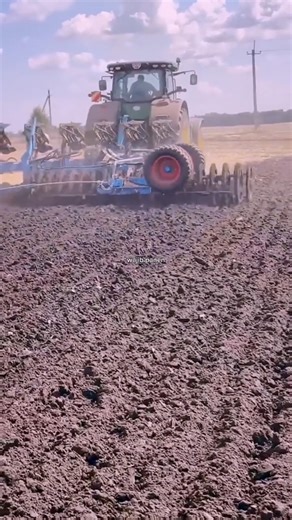 🤯 biggest plowing machine i've ever seen! satisfyingl #plowing #machine #shorts