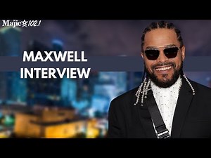 Maxwell On His New Album, Tour, Giving Flowers & More!