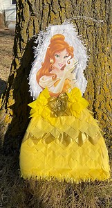 Princess Beauty Pinata! 27”x16”x4” Beauty and Beast Party Supplies - Etsy