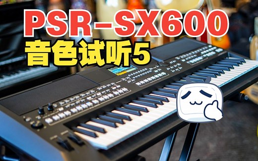YAMAHA PSR-SX600音色试听（弦乐&合唱组）