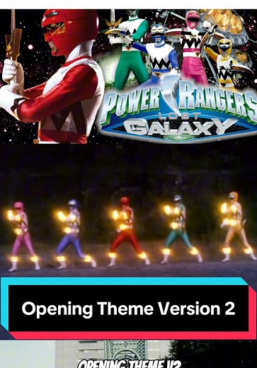 Power Rangers Lost Galaxy Opening Theme Intro