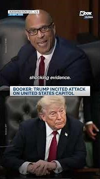 ‘Trump incited attack on Capitol’: Cory Booker delivers blistering rebuke