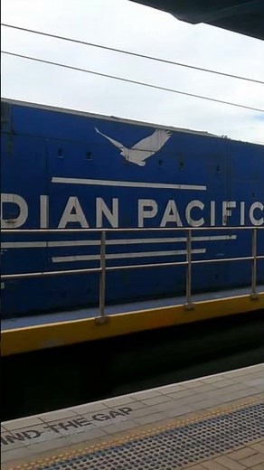 Indian Pacific train at Sydney