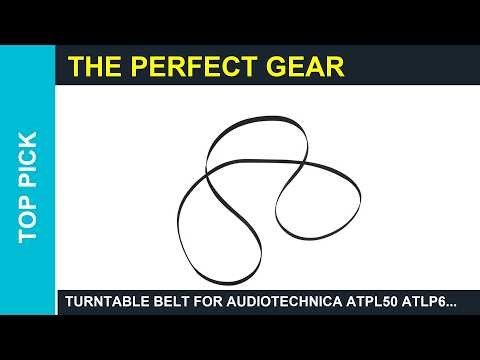 Turntable Belt for AudioTechnica ATPL50 ATLP60 Manual Belt Drive Turntable Review
