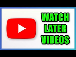 How to Find my Watch Later Videos on YouTube on PC | 2025