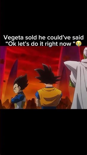 Vegeta is the most relatable Sayian #dragonball #shorts