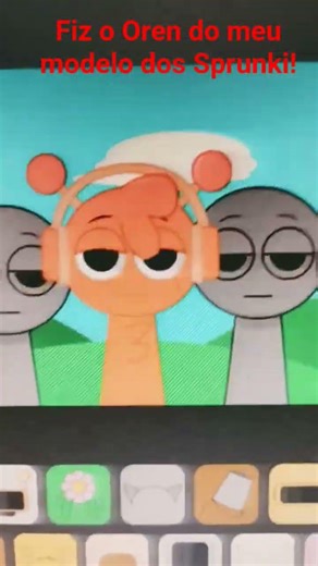 Oren do meu modelo|Sprunki|Vídeo|Scratch|Video|Shorts|Model|Making|