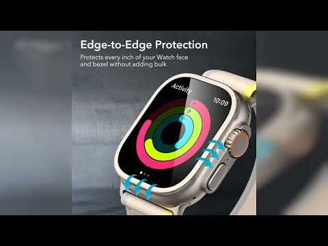 Review: ESR 2 Pack Armorite Screen Protector for Apple Watch Ultra 2/1 (2024/2023/2022,49 mm),...