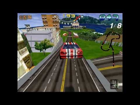 San Francisco Rush: The Rock - Alcatraz Edition - Gameplay (Midway Arcade Treasures 3) (PS2)