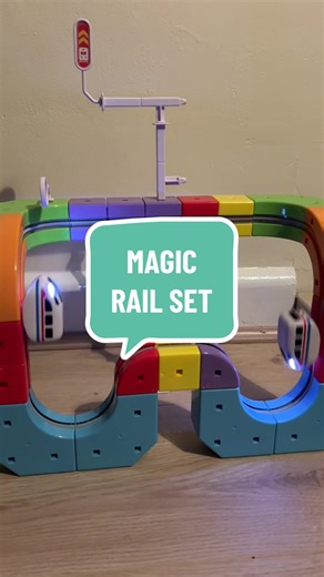 This magic rail set for kids is brilliant for all ages! The quality of this is outstanding plus you can get boxes with different quantities in them and join them all together like I’ve done here! Grab yours today! #magicrailblock #stemtoys #stockingfillers #tiktokmademebuylt #blackfriday
