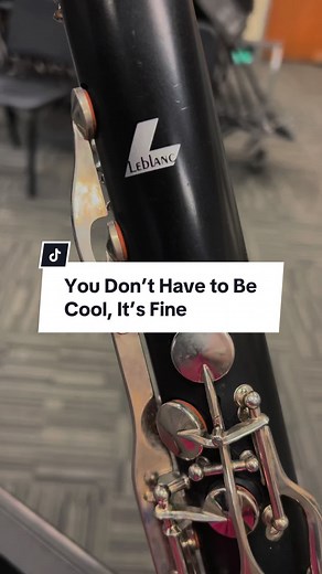 The bass clarinet is cool? 🤔😎#banddirector #banddirectorsoftiktok #bassclarinet #CapCut