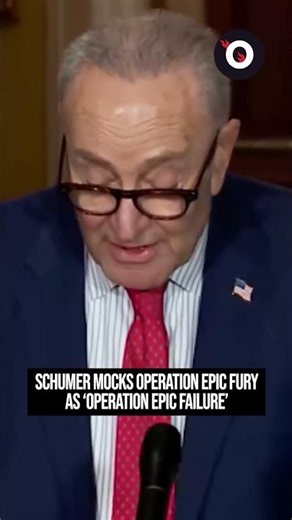 Schumer mocks Operation Epic Fury as 'Operation Epic Failure'