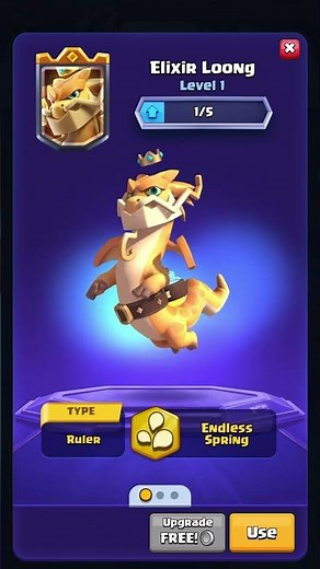 🐉 Elixir Loong’s Endless Spring is BROKEN! | Clash Royale OP Ability 💥