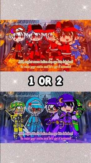 Boboiboy Elementalnya Sudah Lengkap 🤩🔥 #gachaclub #boboiboy #elemental #1or2 #trend #reverse #fypシ