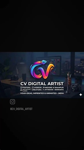New Startup CV Digital Artist✨“Ab Design jo bole🔥#InvitationCards #VideoEditing📸 #Poster&LogoDesign✨