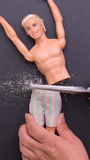 Celebrating Pride with a fabulous Ken Doll drag transformation. 🌈💋 | Blossom