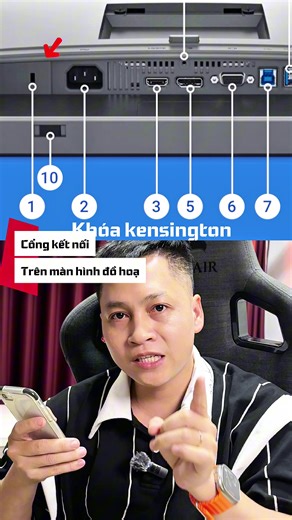Cổng Kết Nối Cơ Bản Trên Màn Hình Máy Tính