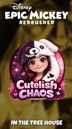 Mickey Climbed Into THIS Tree House! #shorts #cutelishchaos