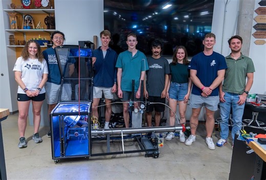 Rice students build low-cost cold spray metal 3D printer prototype