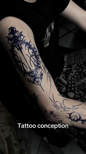 #tattooidea #tatuaze #cybersigilism #neotribal #dziary