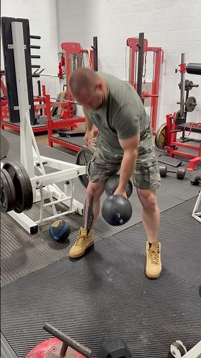 Lifting the Thomas Inch Dumbbell at Westside Barbell