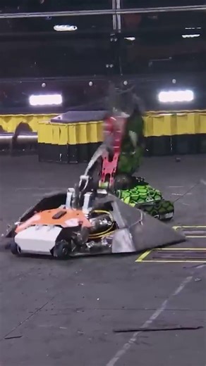 ⚡ Brutal KO BattleBots Clash! | Arena Sparks Fly #Shorts