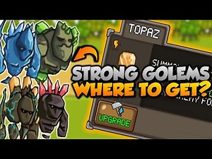 GROW CASTLE: Beginner's guide. WHERE TO FIND THE 4 POWERFUL GOLEMS.
