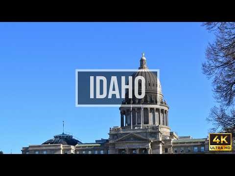 Idaho Aerial Drone Views in 4K | Mountains, Rivers & Scenic Landscapes