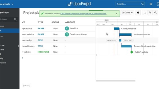 OpenProject product demo (webinar)