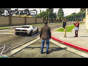 GTA 5 PS5 PRO Gameplay Ray Tracing 4K 60FPS