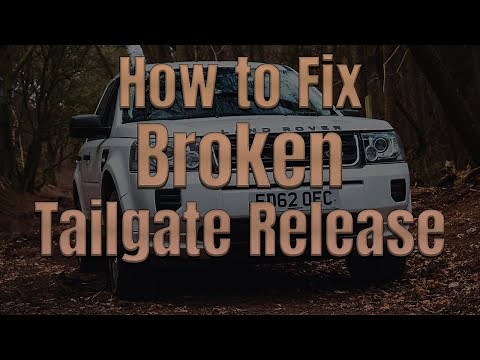 How to Fix Broken Tailgate Release & How to Replace Tailgate Struts | Freelander 2 | Jay Tee