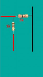 reduce 5v to 3.3 v resistor // #shortvideo