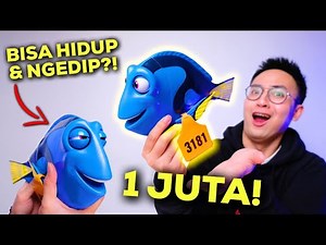 AKHIRNYA NANGKEP IKAN DORY YANG KATANYA BISA NGEDIP! | FINDING DORY MY FRIEND DORY UNBOXING & REVIEW