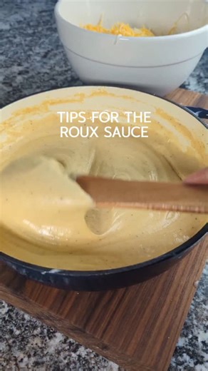 Tips 💡 how to execute roux sauce for macaroni and cheese! 💡 CONTINUE TO STIR! 😂😂😂 xoxo...Alex 😘 Good-Good Baby #tips #howto #macaroniandcheese | The Butta Babe