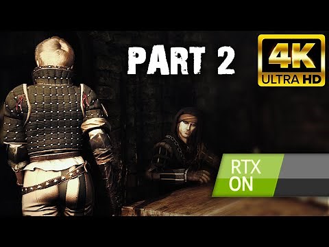 The Witcher 2 Ultra Modded Playthrough Part 2 | 100+ Mods Ray Tracing Global Illumination RTX4090