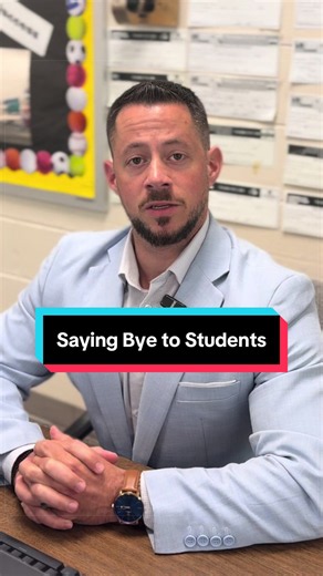 Bidding your students a farewell on Friday. #teacher #student #teachersoftiktok #friday #teachers