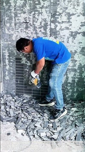 Prying Off the Past: The Power-Tool Method for Tile Removal
