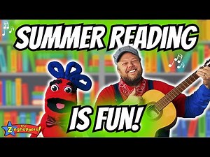 Summer Reading Time! | Fun Library Sing Along Song for Kids Who Love Books