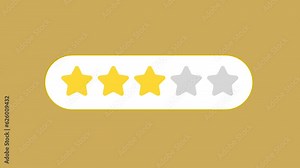 estimation. put a review. evaluate the order. evaluate the product. good rating. light animation. star.