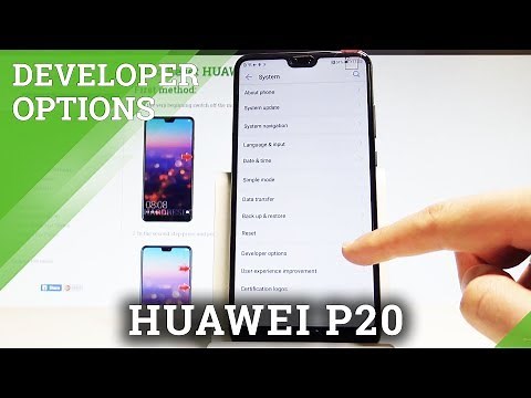How to Enable Developer Options in HUAWEI P20 - OEM Unlocking / USB Debugging |HardReset.Info