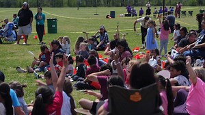 Cherokees Nation celebrates solar eclipse on April 8 Tribal employees, Cherokee students and others attended the two-hour, educational event. | Cherokee Phoenix