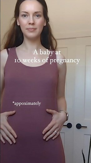 10 weeks pregnant baby size